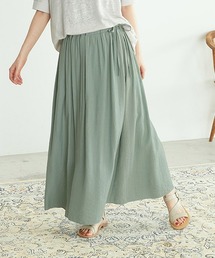 ONIGIRI | ワッシャー加工　ギャザースカート(スカート)