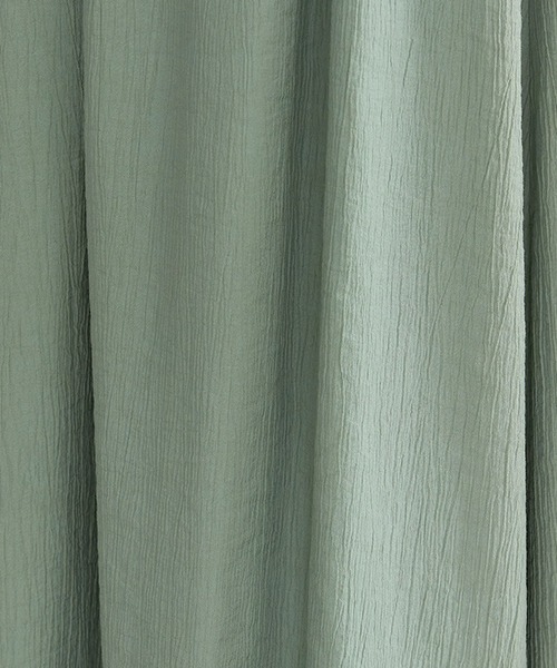 ONIGIRI（オニギリ）の「ワッシャー加工　ギャザースカート（スカート・レディース・チャコール/ベージュ/ターコイズブルー/イエロー・MEDIUM/LARGE）」の6枚目の写真