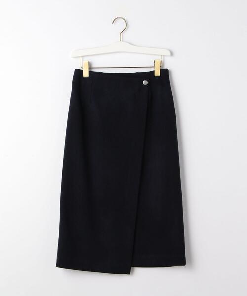 UNITED ARROWS LTD. OUTLET（ユナイテッドアローズアウトレット）の「＜A DAY IN THE LIFE＞ ラップタイトスカート（スカート・レディース・オリーブ/モカ/ネイビー・38/36）」の3枚目の写真