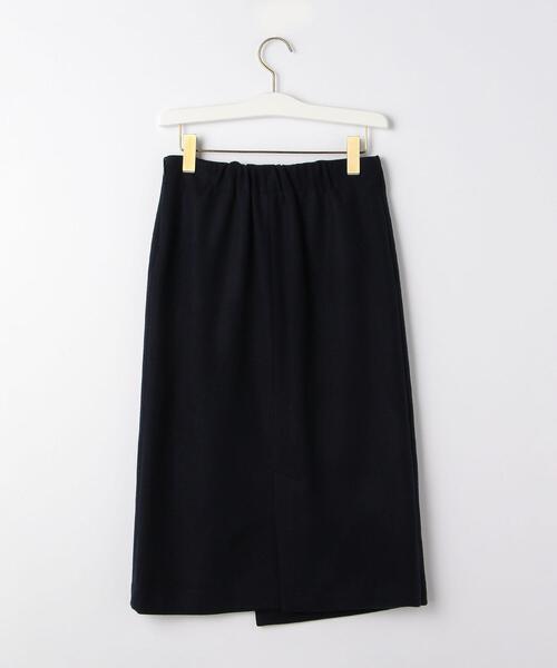 UNITED ARROWS LTD. OUTLET（ユナイテッドアローズアウトレット）の「＜A DAY IN THE LIFE＞ ラップタイトスカート（スカート・レディース・オリーブ/モカ/ネイビー・38/36）」の4枚目の写真