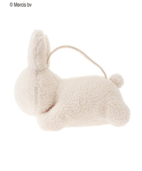 merry jenny（メリージェニー）の「うさぎさんのバッグ（ハンドバッグ・レディース・オフホワイト・FREE）」の3枚目の写真