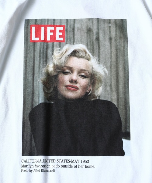 FREAK'S STORE(フリークスストア)の「WEB限定 SCREEN STARS/スクリーンスターズ LIFE フォトプリントTシャツ/ビートルズ/マイケル・ジャクソン/マリリン・モンロー(Tシャツ/カットソー・メンズ・ホワイト/ブラック/ホワイト系その他/ブラック系その他/ホワイト系その他2/ブラック系その他2・MEDIUM/LARGE/X-LARGE)」の12枚目の写真
