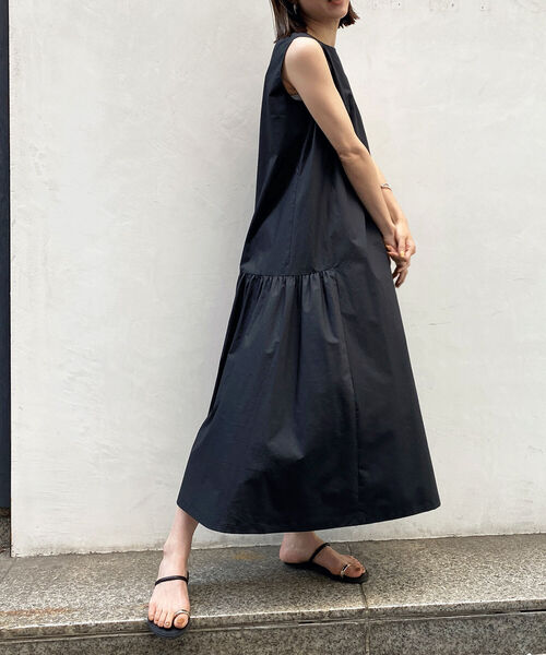 NOLLEY'S（ノーリーズ）の「タイプライターギャザーワンピース