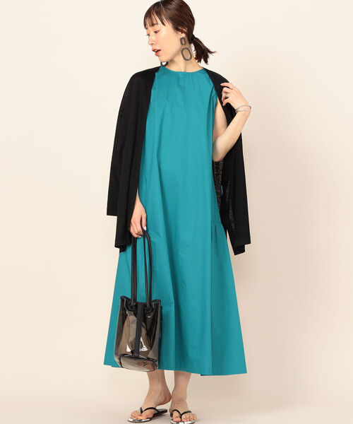 美品NOLLEY'Sノーリーズ24SSラメ入り大人可愛いギャザーワンピース♪ 美品NOLLEY'Sノーリーズ24SSラメ入り大人可愛いギャザー