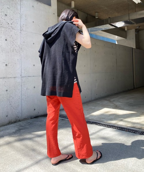 DouDou（ドゥドゥ）の「サテンイージーセンプレパンツ2（その他パンツ・レディース・オレンジ/ベージュ/グリーン・FREE）」の20枚目の写真