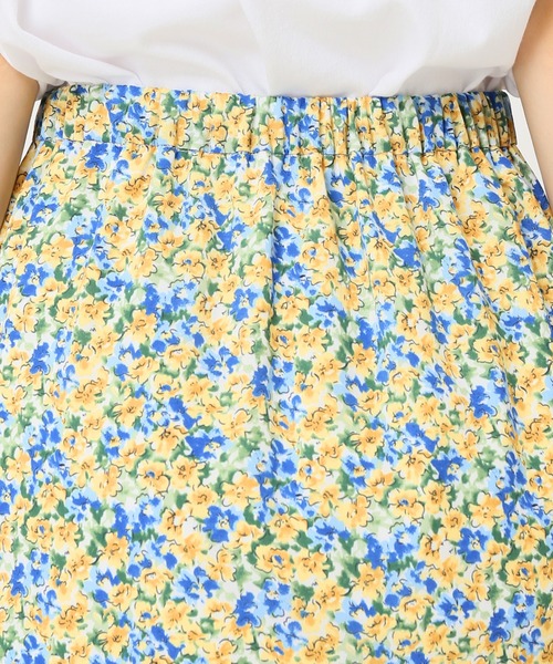 JOURNAL STANDARD（ジャーナルスタンダード）の「フラワープリントマーメイドスカート◆（スカート・レディース・パープル/ブルー・38/36）」の20枚目の写真