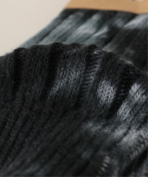 STUSSY(ステューシー)の「【STUSSY / ステューシー】 Dyed Ribbed Crew Socks(ソックス/靴下・メンズ・チャコールグレー/イエロー/グリーン・FREE)」の6枚目の写真