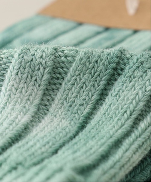 STUSSY(ステューシー)の「【STUSSY / ステューシー】 Dyed Ribbed Crew Socks(ソックス/靴下・メンズ・チャコールグレー/イエロー/グリーン・FREE)」の7枚目の写真