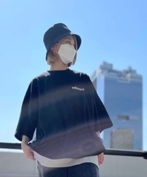 L.H.P | WHITELAND/ホワイトランド/ロゴワイドTシャツ/LOGO WIDE TEE(Tシャツ/カットソー)