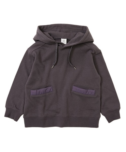devirock（デビロック）の「ポケット付きスウェットプルパーカー（パーカー・キッズ・ブラック/グレー系その他/パープル系その他・130cm/140cm/150cm/100cm/120cm/160cm/110cm）」の11枚目の写真