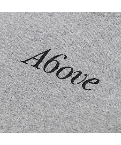 A6OVE(アヴォブ)の「ORIGIN LOGO TEE(Tシャツ/カットソー・メンズ・グレー/ブラック・M/L/XL)」の4枚目の写真