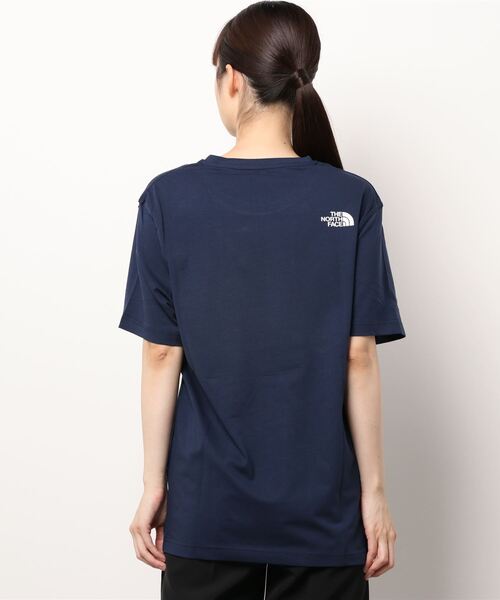 THE NORTH FACE(ザノースフェイス)の「【THE NORTH FACE(ザ・ノースフェイス)】/ COTTON STRETCH S/S R/TEE(Tシャツ/カットソー・レディース・ホワイト/ブラック/ネイビー/チャコール・M/L/XL)」の15枚目の写真