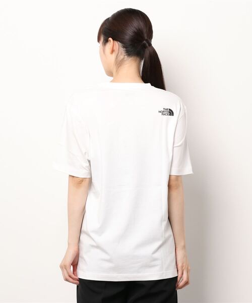 THE NORTH FACE(ザノースフェイス)の「【THE NORTH FACE(ザ・ノースフェイス)】/ COTTON STRETCH S/S R/TEE(Tシャツ/カットソー・レディース・ホワイト/ブラック/ネイビー/チャコール・M/L/XL)」の11枚目の写真