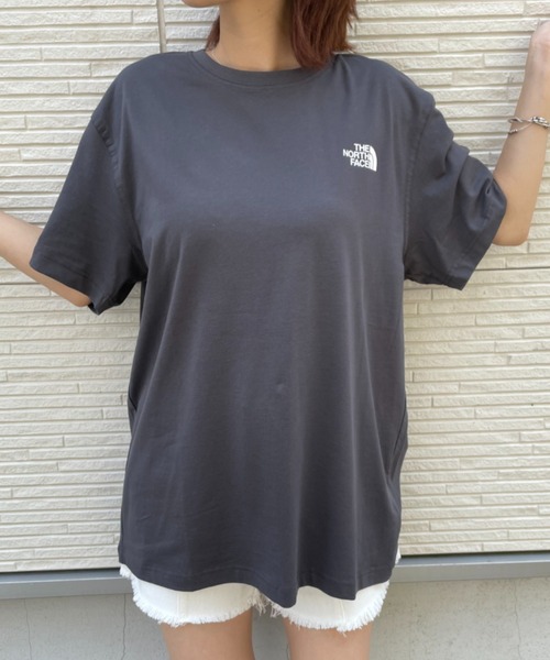 THE NORTH FACE(ザノースフェイス)の「【THE NORTH FACE(ザ・ノースフェイス)】/ COTTON STRETCH S/S R/TEE(Tシャツ/カットソー・レディース・ホワイト/ブラック/ネイビー/チャコール・M/L/XL)」の21枚目の写真