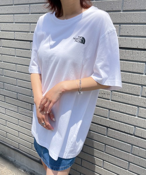 THE NORTH FACE(ザノースフェイス)の「【THE NORTH FACE(ザ・ノースフェイス)】/ COTTON STRETCH S/S R/TEE(Tシャツ/カットソー・レディース・ホワイト/ブラック/ネイビー/チャコール・M/L/XL)」の20枚目の写真