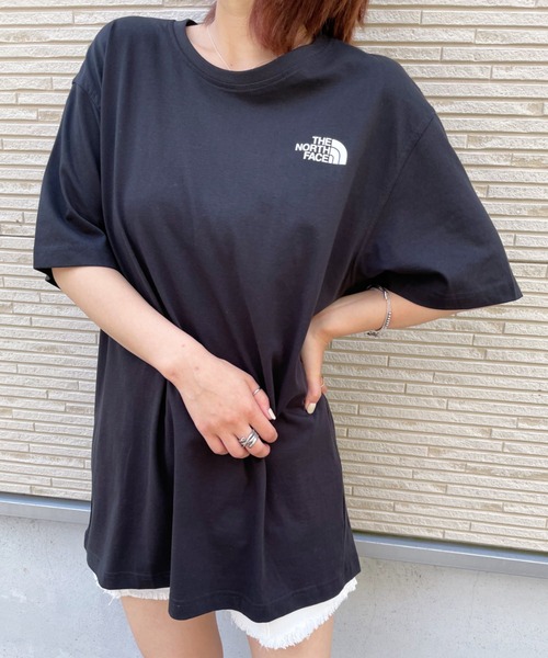 THE NORTH FACE(ザノースフェイス)の「【THE NORTH FACE(ザ・ノースフェイス)】/ COTTON STRETCH S/S R/TEE(Tシャツ/カットソー・レディース・ホワイト/ブラック/ネイビー/チャコール・M/L/XL)」の5枚目の写真