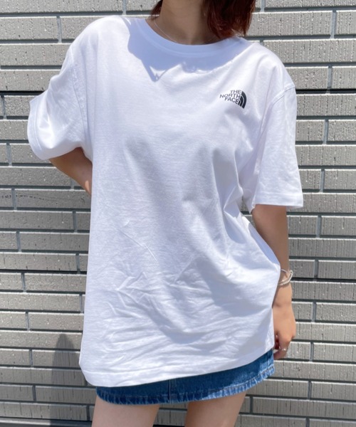 THE NORTH FACE(ザノースフェイス)の「【THE NORTH FACE(ザ・ノースフェイス)】/ COTTON STRETCH S/S R/TEE(Tシャツ/カットソー・レディース・ホワイト/ブラック/ネイビー/チャコール・M/L/XL)」の12枚目の写真