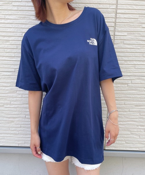 THE NORTH FACE(ザノースフェイス)の「【THE NORTH FACE(ザ・ノースフェイス)】/ COTTON STRETCH S/S R/TEE(Tシャツ/カットソー・レディース・ホワイト/ブラック/ネイビー/チャコール・M/L/XL)」の18枚目の写真