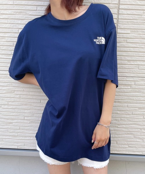 THE NORTH FACE(ザノースフェイス)の「【THE NORTH FACE(ザ・ノースフェイス)】/ COTTON STRETCH S/S R/TEE(Tシャツ/カットソー・レディース・ホワイト/ブラック/ネイビー/チャコール・M/L/XL)」の14枚目の写真