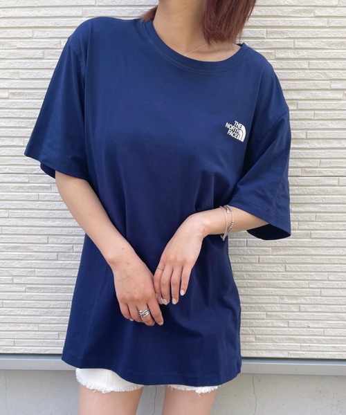 THE NORTH FACE(ザノースフェイス)の「【THE NORTH FACE(ザ・ノースフェイス)】/ COTTON STRETCH S/S R/TEE(Tシャツ/カットソー・レディース・ホワイト/ブラック/ネイビー/チャコール・M/L/XL)」の7枚目の写真