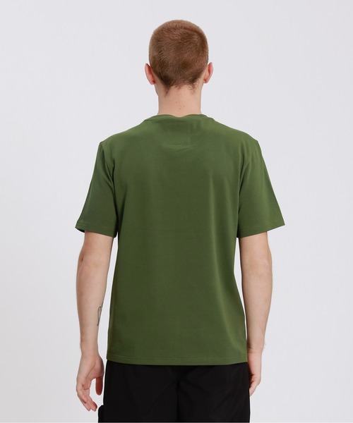 HIPANDA(ハイパンダ)の「HIPANDA ハイパンダ メンズ 絆創膏 ワンポイントプリント 半袖Tシャツ(Tシャツ/カットソー・メンズ・ブラック/アーミー/ホワイト・MEDIUM/X-LARGE/SMALL/XX-LARGE/LARGE)」の11枚目の写真