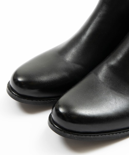 WEGO（ウィゴー）の「WEGO/フェイクレザーサイドゴアブーツ（ブーツ・メンズ・ブラック・MEDIUM/LARGE）」の6枚目の写真