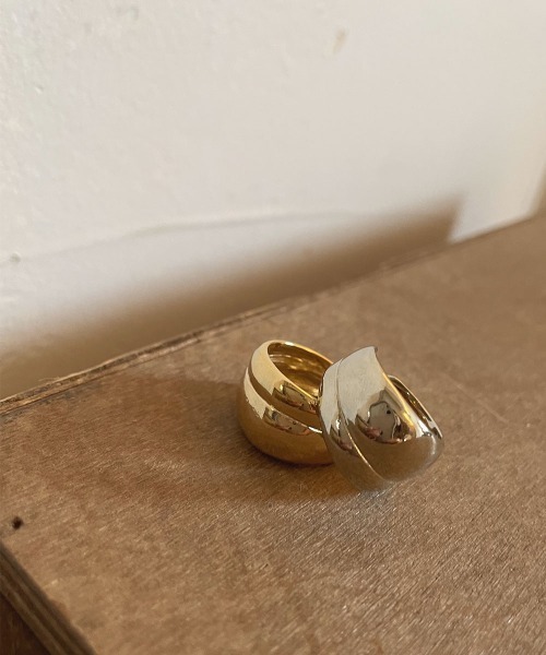 marjour(マージュール)の「WIDE RING(リング・レディース・シルバー/ゴールド・FREE)」の2枚目の写真