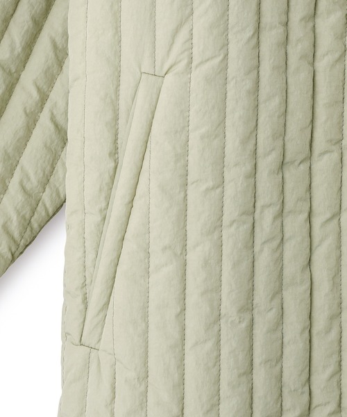 ADAM ET ROPE'（アダムエロペ）の「縦キルティングブルゾン（ブルゾン・レディース・ブラック/オフホワイト/グリーン系その他・FREE）」の13枚目の写真