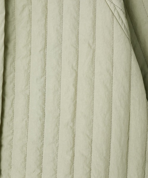 ADAM ET ROPE'（アダムエロペ）の「縦キルティングブルゾン（ブルゾン・レディース・ブラック/オフホワイト/グリーン系その他・FREE）」の16枚目の写真