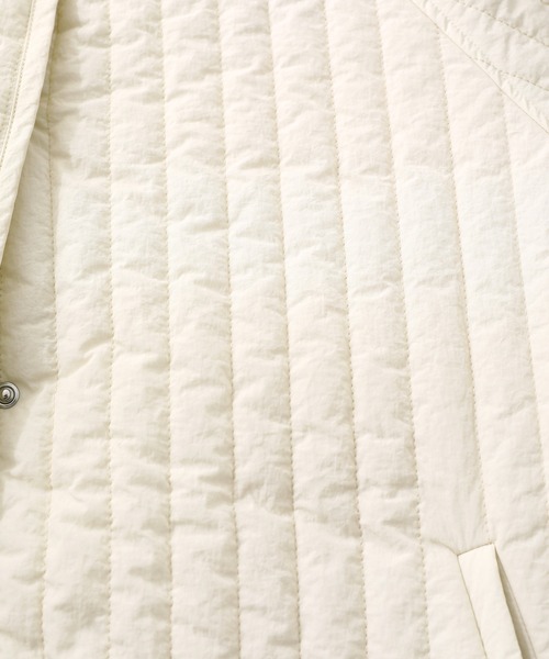 ADAM ET ROPE'（アダムエロペ）の「縦キルティングブルゾン（ブルゾン・レディース・ブラック/オフホワイト/グリーン系その他・FREE）」の18枚目の写真