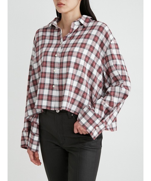 チェックネルシャツ チェックネルシャツ(シャツ)｜トップス｜Mila Owen