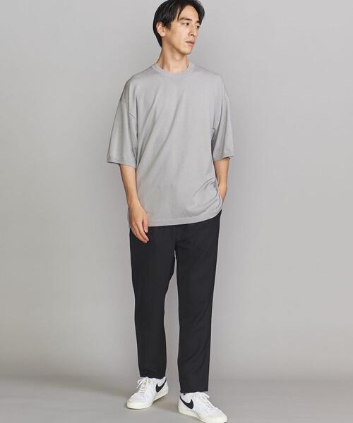 BEAUTY&YOUTH UNITED ARROWS(ビューティーアンドユースユナイテッドアローズ)の「BY オーバーサイズド ニットTシャツ(ニット/セーター・メンズ・ライトグレー/ダークグリーン/ベージュ・SMALL/MEDIUM/LARGE/X-LARGE)」の9枚目の写真