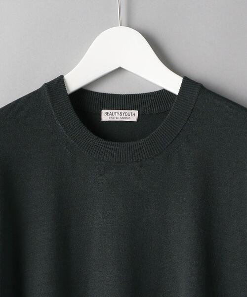 BEAUTY&YOUTH UNITED ARROWS(ビューティーアンドユースユナイテッドアローズ)の「BY オーバーサイズド ニットTシャツ(ニット/セーター・メンズ・ライトグレー/ダークグリーン/ベージュ・SMALL/MEDIUM/LARGE/X-LARGE)」の15枚目の写真