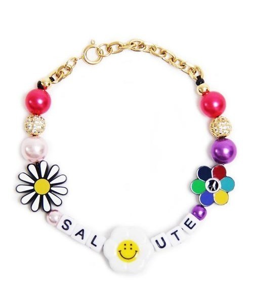 Evae mob(エヴァーモブ)の「SALUTE/サルーテ/フラワーアナーキーブレスレット/FlowerAnarchy Bracelet(ブレスレット・メンズ・その他・FREE)」の2枚目の写真