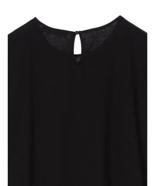 AMERICAN HOLIC(アメリカンホリック)の「ティアードノースリーブカットプルオーバー(Tシャツ/カットソー・レディース・ブラック/オフホワイト・M/L)」の6枚目の写真