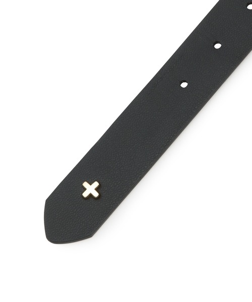 MADEMOISELLE ROPE'(マドモアゼル ロペ)の「【PETA+JAIN】バックルベルト(ベルト・レディース・ブラック/ベージュ/ブラック系その他・FREE)」の7枚目の写真