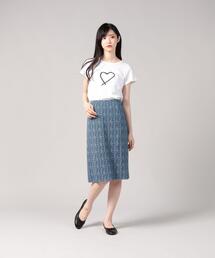 agnes b.（アニエスベー）の「JGY5 ブルーフラワープリント