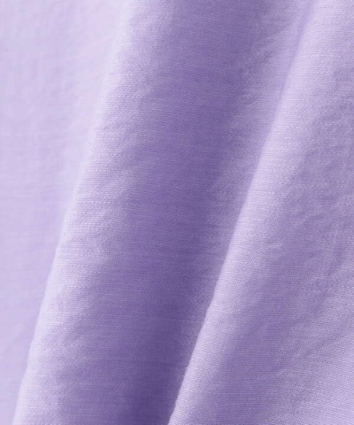 N.（N. Natural Beauty Basic）（エヌエヌナチュラルビューティーベーシック）の「◆シアーロングシャツ（シャツ/ブラウス・レディース・ライトグリーン/ブラック/パープル・MEDIUM）」の14枚目の写真