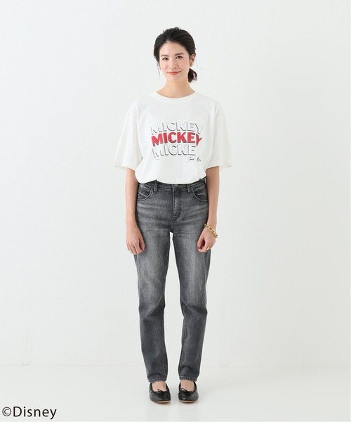 Disney（ディズニー）の「【DISNEY】MICKEY Tシャツ（Tシャツ/カットソー・メンズ・ライトグレー/サックスブルー/ホワイト×ホワイト/ブラック系その他・MEDIUM/LARGE/X-LARGE）」の21枚目の写真