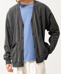 417 EDIFICE | 【BIG SHIRTS / ビックシャツ】 ピグメントカーディガン(カーディガン/ボレロ)