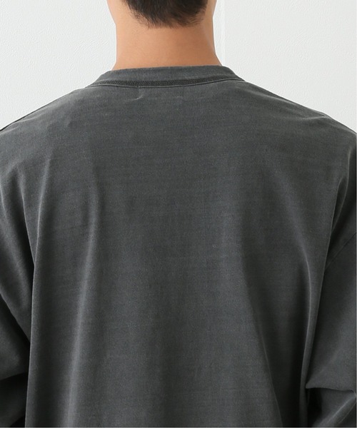 417 EDIFICE(フォーワンセブンエディフィス)の「【BIG SHIRTS / ビックシャツ】 ピグメントカーディガン(カーディガン/ボレロ・メンズ・カーキ/アイボリー/ブラック系その他・MEDIUM/LARGE)」の15枚目の写真