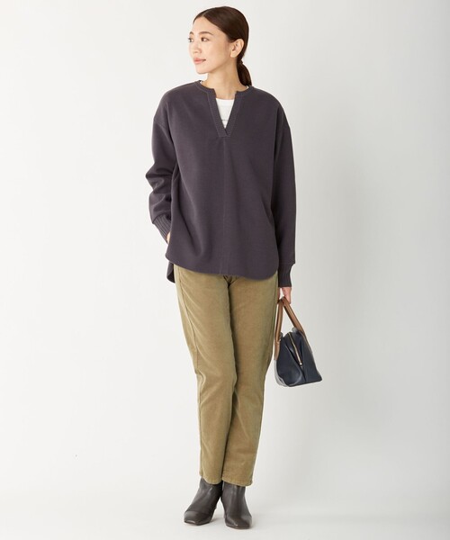 J.PRESS（ジェイプレス）の「【洗える】21ウェルストレッチコーデュロイ パンツ（その他パンツ・レディース・アイボリー系/ライトグレー系/黄土色系・11/13/7/9）」の15枚目の写真