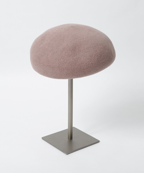 BLUE LABEL CRESTBRIDGE（ブルーレーベルクレストブリッジ）の「クレストブリッジチェックリボンウールベレー帽（ハンチング/ベレー帽・レディース・ブラック/ピンク/ベージュ系その他/ダークネイビー・FREE）」の15枚目の写真