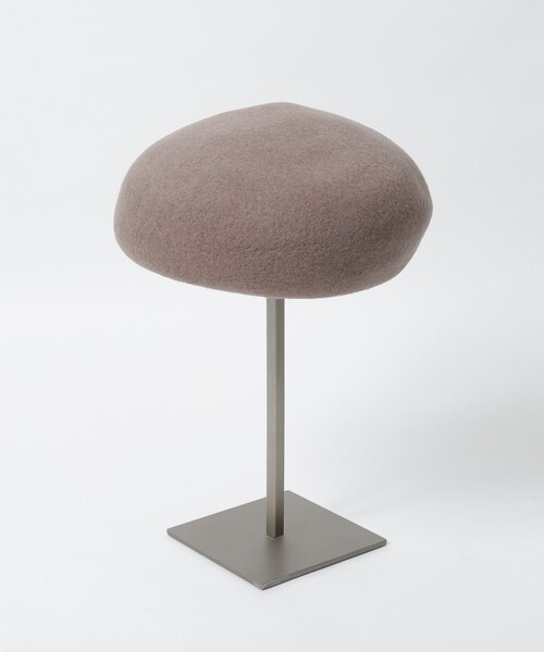 BLUE LABEL CRESTBRIDGE（ブルーレーベルクレストブリッジ）の「クレストブリッジチェックリボンウールベレー帽（ハンチング/ベレー帽・レディース・ブラック/ピンク/ベージュ系その他/ダークネイビー・FREE）」の6枚目の写真