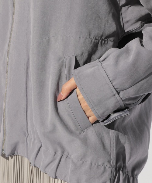 BAYFLOW（ベイフロー）の「リバーシブルジップブルゾン（ブルゾン・レディース・ブラック/カーキ/ブルー・SMALL/MEDIUM）」の19枚目の写真