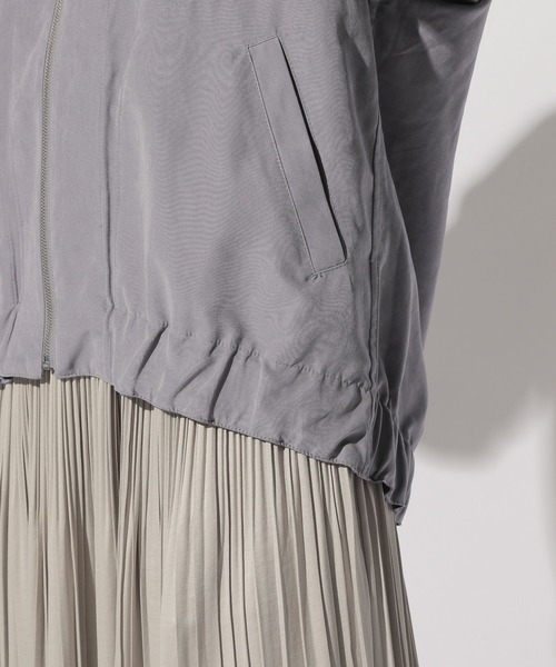 BAYFLOW（ベイフロー）の「リバーシブルジップブルゾン（ブルゾン・レディース・ブラック/カーキ/ブルー・SMALL/MEDIUM）」の15枚目の写真