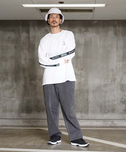 DC SHOES(ディーシーシューズ)の「21 BACK LINE LS/DCバックロゴテープ長袖ロンT(Tシャツ/カットソー・メンズ・ホワイト/ブラック/ベージュ/ベージュ系その他/ブラック系その他/ホワイト系その他・MEDIUM/LARGE/X-LARGE/XX-LARGE)」の11枚目の写真