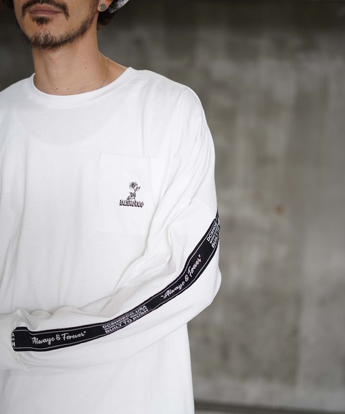 DC SHOES(ディーシーシューズ)の「21 BACK LINE LS/DCバックロゴテープ長袖ロンT(Tシャツ/カットソー・メンズ・ホワイト/ブラック/ベージュ/ベージュ系その他/ブラック系その他/ホワイト系その他・MEDIUM/LARGE/X-LARGE/XX-LARGE)」の15枚目の写真