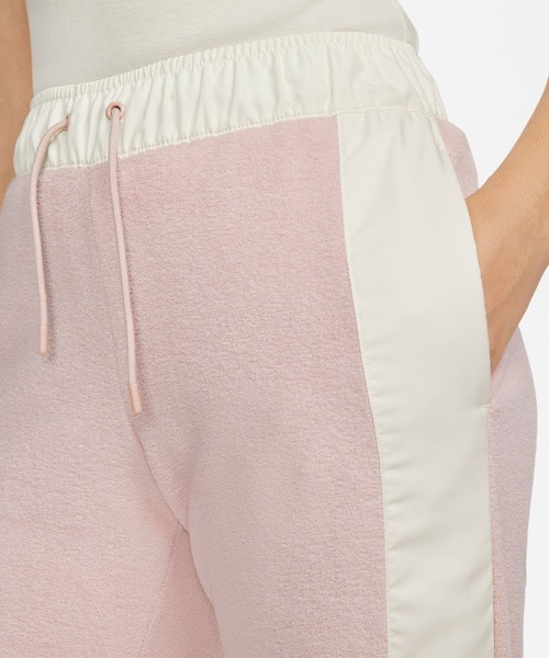 NIKE（ナイキ）の「NIKE AS W NSW PLSH JGGR HTG / ナイキ ウィメンズ  ヘリテージ ジョガー パンツ 【SP】（スウェットパンツ・レディース・ブラック/ピンク・S/M/L）」の9枚目の写真