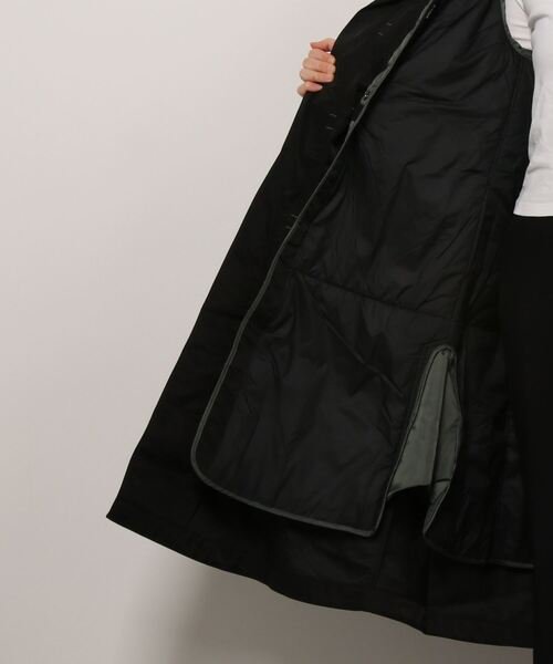 G-STAR(ジースター)の「STAND UP COLLAR 2 IN 1 TRENCH/トレンチコート(トレンチコート・レディース・ブラック系その他・X-SMALL/SMALL)」の9枚目の写真